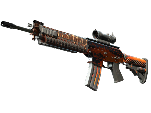 StatTrak™ SG 553 | Дикая моль (Закалённое в боях)