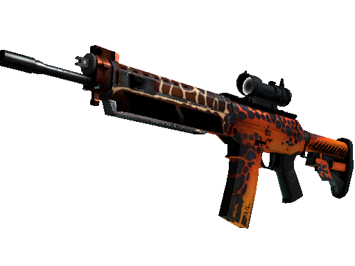 StatTrak™ SG 553 | Tiger Moth (Field-Tested)