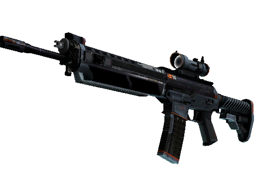 StatTrak™ SG 553 | Phantom (Battle-Scarred)