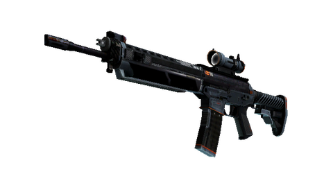 StatTrak™ SG 553 | Phantom (Battle-Scarred)