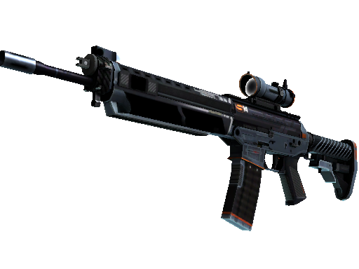 StatTrak™ SG 553 | Phantom (Well-Worn)