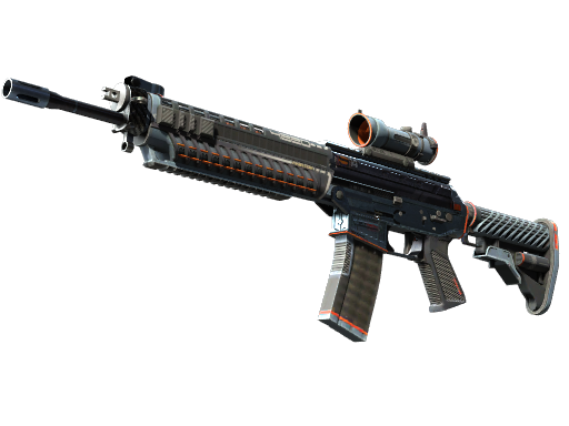 StatTrak™ SG 553 | Phantom (Well-Worn)