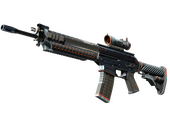 StatTrak™ SG 553 | Phantom (Well-Worn)