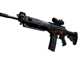 StatTrak SG 553 | Heavy Metal