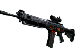 StatTrak SG 553 | Heavy Metal