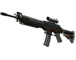 StatTrak SG 553 | Heavy Metal