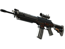StatTrak SG 553 | Heavy Metal