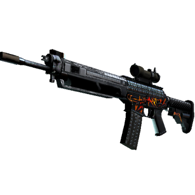 SG 553 | Heavy Metal (Field-Tested)
