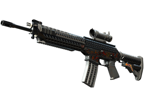 Primary image of skin SG 553 | Heavy Metal