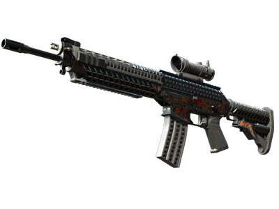 SG 553 StatTrak™ | Metal pesado