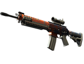 StatTrak™ SG 553 | Danger Close (Minimal Wear)