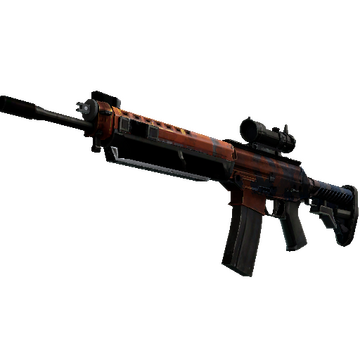 SG 553 | Danger Close (Well-Worn)