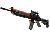 StatTrak™ SG 553 | Danger Close (Field-Tested)