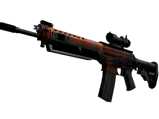 Image for the SG 553 | Danger Close weapon skin in Counter Strike 2