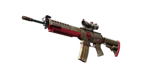 SG 553 | Berry Gel Coat (Minimal Wear)