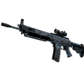 SG 553 | Wave Spray (Battle-Scarred)