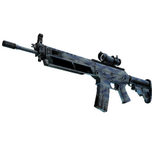 StatTrak™ SG 553 | Wave Spray (Field-Tested)