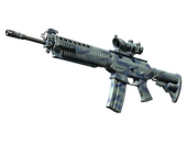 StatTrak™ SG 553 | Wave Spray (Field-Tested)