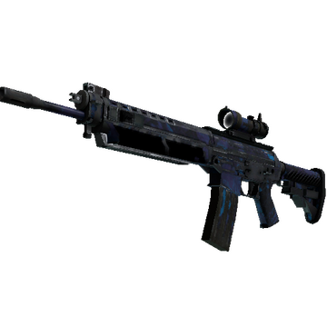 SG 553 | Aloha (Battle-Scarred)