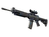 StatTrak™ SG 553 | Aloha (Battle-Scarred)