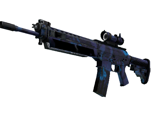 Image for the SG 553 | Aloha weapon skin in Counter Strike 2