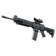 SG 553 | Waves Perforated (Battle-Scarred)