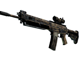 SG 553 | Bleached (Battle-Scarred)