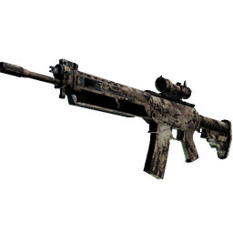 Souvenir SG 553 | Bleached (Well-Worn)