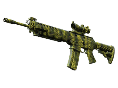 SG 553 (Souvenir) | Maillage alligator