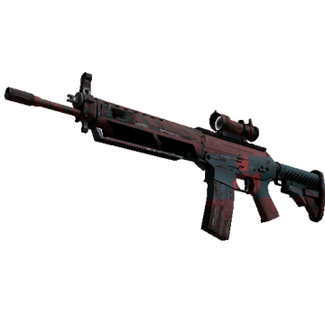 Souvenir SG 553 | Fallout Warning (Well-Worn)