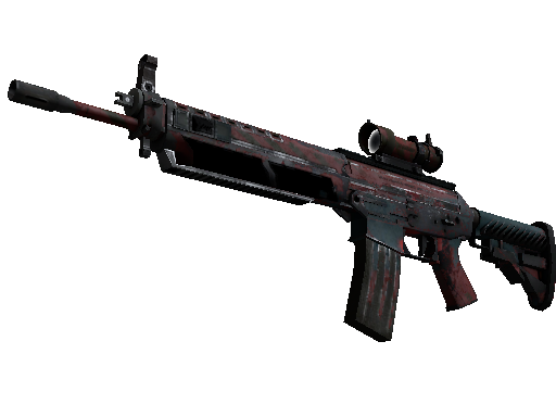 SG 553 | Fallout Warning (Battle-Scarred)