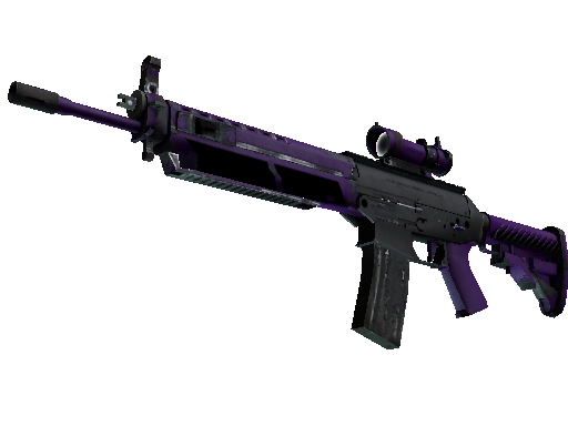 SG 553 | Ultraviolet (Well-Worn)