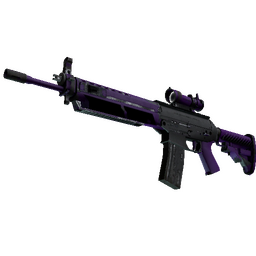 SG 553 | Ultraviolet (Well-Worn)