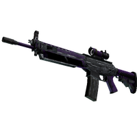 SG 553 | Ultraviolet (Battle-Scarred)