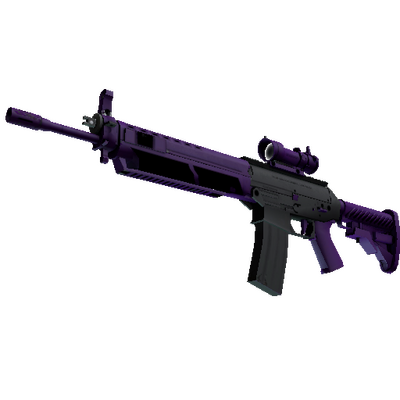 StatTrak™ SG 553 | Ultraviolet (Minimal Wear)
