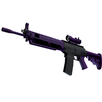 StatTrak™ SG 553 | Ultraviolet (Minimal Wear)