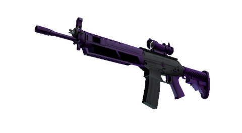 StatTrak™ SG 553 | Ultraviolet (Factory New)