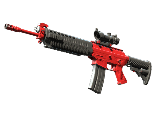 SG 553 | Candy Apple (Factory New)