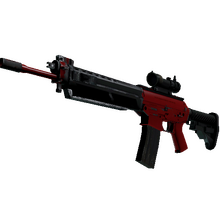 SG 553 | Candy Apple (Field-Tested)