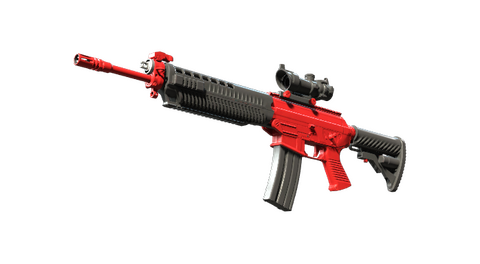 SG 553 | Candy Apple (Minimal Wear)