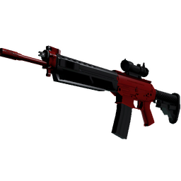 SG 553 | Candy Apple (Minimal Wear)