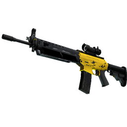 free csgo skin SG 553 | Bulldozer (Well-Worn)