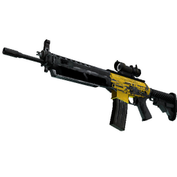 SG 553 | Bulldozer (Battle-Scarred)