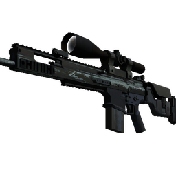 free cs2 skins Souvenir SCAR-20 | Storm (Battle-Scarred)