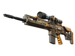SCAR-20 | Short Ochre (Factory New)