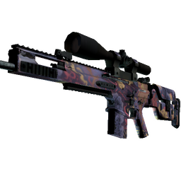 StatTrak™ SCAR-20 | Poultrygeist (Minimal Wear)