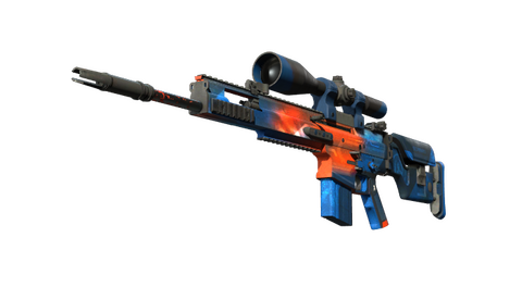 StatTrak™ SCAR-20 | Cardiac (Battle-Scarred)
