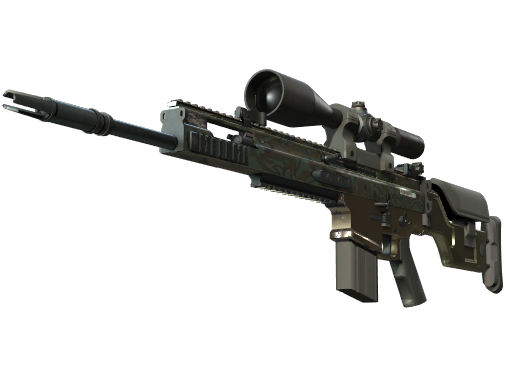 SCAR-20 | Army Sheen (Minimal Wear)