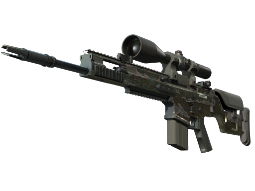 SCAR-20 | Army Sheen (Minimal Wear)