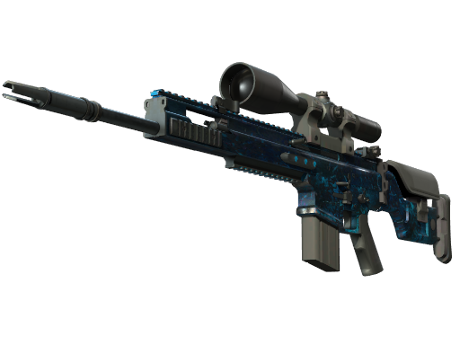 StatTrak™ SCAR-20 | Grotto (Battle-Scarred)